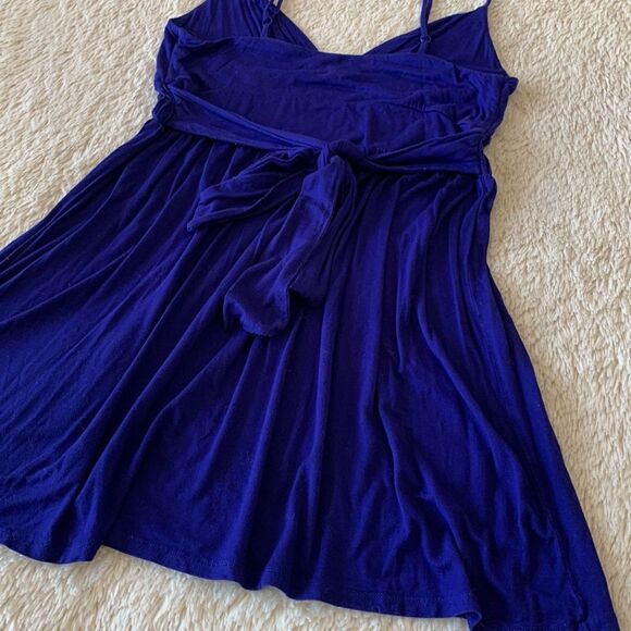 Blue spaghetti strap y2k tank top - Picture 15 of 16